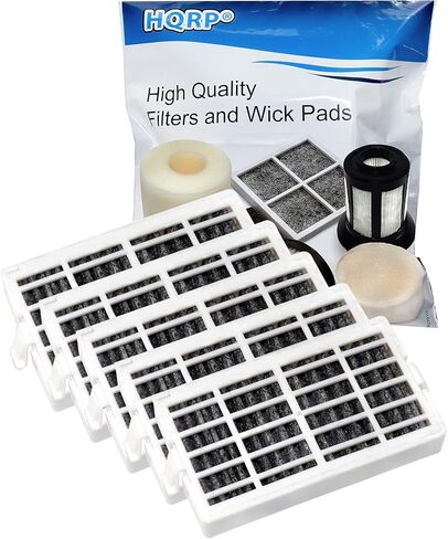 HQRP 2-pack Refrigerator Air Filter compatible with Whirlpool FreshFlow W10311524 AIR1, W10335147, W10315189, 2319308 Replacement in Saudi Arabia