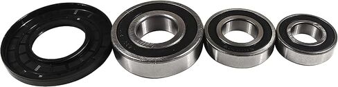 HQRP Bearing and Seal Kit compatible with Whirlpool GHW9100LQ2 GHW9100LW1 GHW9100LW2 Front Load Washer Tub in Saudi Arabia