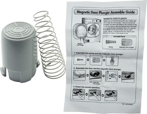 استبدال مكبس الباب المغناطيسي لغسالة Sigely AGM73610701 متوافق مع غسالة LG يستبدل AGM73610702 AP5331994 MEG61961401 2002592 AH3618292 EA3618292 in Kuwait