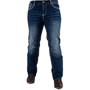B. Tuff Western Jeans Mens Magnum Bootcut Medium Wash Magnum in Kuwait