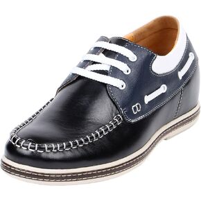 JOTA Shoes 2.4" Height Elevating Men's Outdoor Fashion Leather Boat Shoe GKC23 in Saudi Arabia