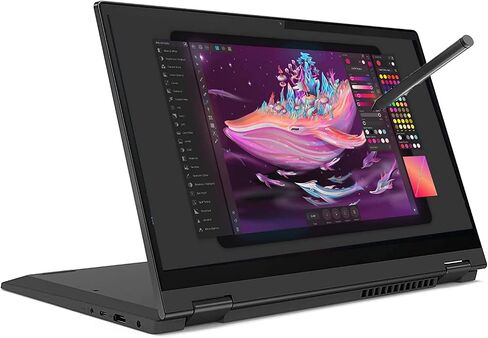 Lenovo IdeaPad Flex 5i 14" FHD(1920 x 1200) IPS Touchscreen 2-in-1 Laptop, Intel Core i5-1235U, Backlit KB, Wi-Fi 6, Fingerprint, Thunderbolt™ 4, w/Stylus (8GB RAM | 512GB SSD) in Saudi Arabia