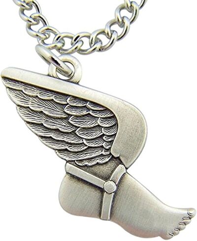 Religious Gifts Sterling Silver Sports Medal with Saint Sebastian Protect This Athlete Back in Saudi Arabia