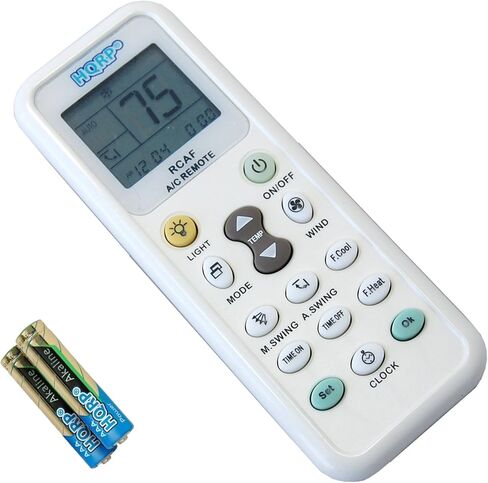 HQRP Remote Control Compatible with Sanyo rcs-ks09 KS0911 KS1822 KS2422 KS3012W KS3622 26PEK1U6 KS2412W TS3622 XS2422 KMH1S0772 Air Conditioner Controller in Saudi Arabia