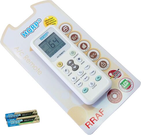 HQRP Remote Control Compatible with Sanyo rcs-ks09 KS0911 KS1822 KS2422 KS3012W KS3622 26PEK1U6 KS2412W TS3622 XS2422 KMH1S0772 Air Conditioner Controller in Saudi Arabia