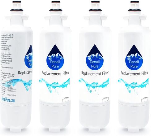 4-Pack Replacement for Kenmore/Sears 79571033010 Refrigerator Water Filter - Compatible with Kenmore/Sears 46-9690 Fridge Water Filter Cartridge in Saudi Arabia