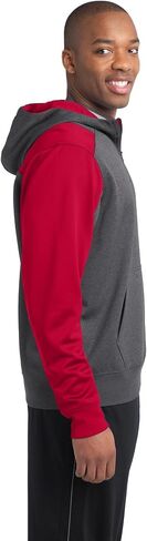 SPORT-TEK Men's Colorblock Tech Fleece 1/4 Zip in Kuwait