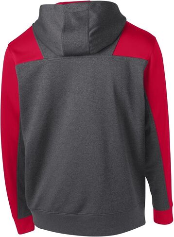 SPORT-TEK Men's Colorblock Tech Fleece 1/4 Zip in Kuwait