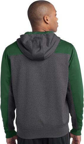 SPORT-TEK Men's Colorblock Tech Fleece 1/4 Zip in Kuwait