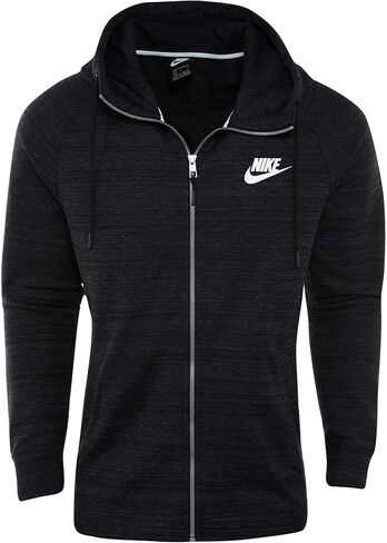 Nike Mens AV15 Full Zip Knit Hoodie Black/Anthracite AQ8391-010 Size Large in Saudi Arabia