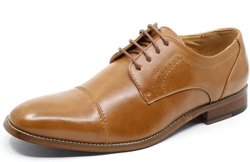Metrocharm MC151 Men's Lace Up Cap Toe Oxford Shoes in Kuwait