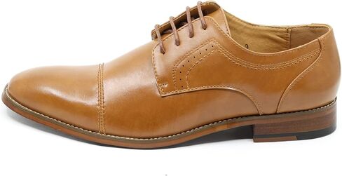 Metrocharm MC151 Men's Lace Up Cap Toe Oxford Shoes in Kuwait