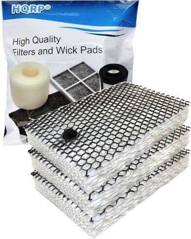 HQRP 3-Pack Filter Compatible with Sunbeam SCM631C, SCM7808, SCM7809, SCM7809P 1Touch Digital Cool Mist Humidifiers in Saudi Arabia