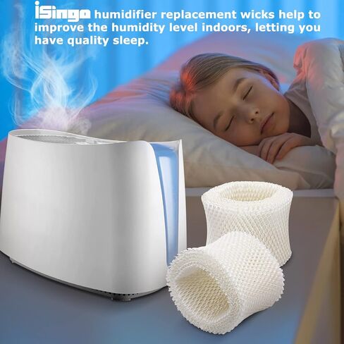 4 عبوات من iSingo HAC-504/ HAC504W مرشحات/فتائل ومرشح Fi متوافق مع مرطب HCM-350، سلسلة HCM-710 in Kuwait