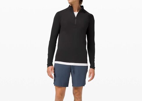 Lululemon Mens Metal Vent Tech 1/2 Zip Long Sleeve Shirt in Kuwait