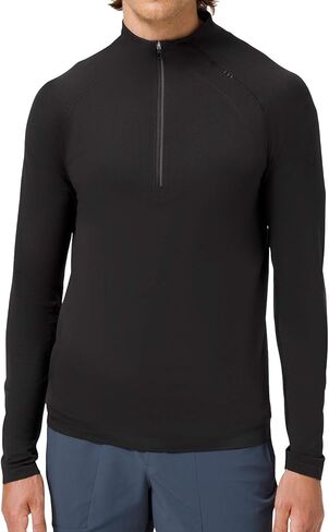 Lululemon Mens Metal Vent Tech 1/2 Zip Long Sleeve Shirt in Kuwait