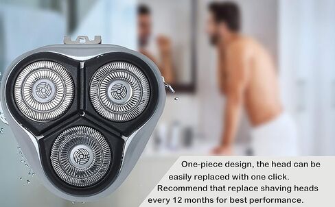 SW-S7105 Replacement Shaver Head Blades Compatible with All Sweet-LF Waterproof Electric Razors SW-S7105 SWSBK7105 Wet & Dry Shavers with Clean Brush in Saudi Arabia