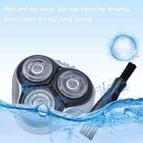 SW-S7105 Replacement Shaver Head Blades Compatible with All Sweet-LF Waterproof Electric Razors SW-S7105 SWSBK7105 Wet & Dry Shavers with Clean Brush in Saudi Arabia
