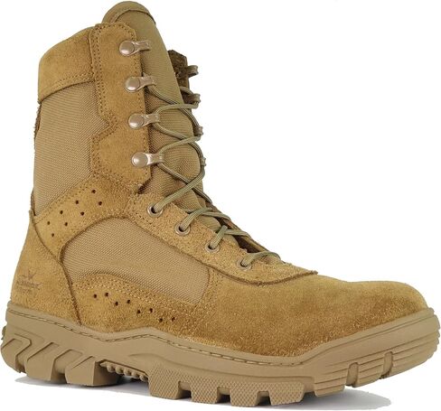 Thorogood Men's 813-8800 8" War Fighter Military Non-Safety Toe Boot, Coyote - 13 B(M) US in Saudi Arabia