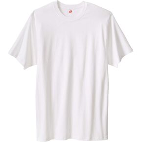 Hanes Men's Big & Tall X-Temp Cotton Crewneck Tee 3-Pack - Tall - 6XL, White in Saudi Arabia