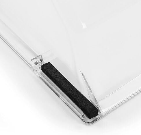 Kojem Crisper Drawer Bin Replacement for 2188664 WP2188664 Compatible with Whirlpool, Kenmore, Maytag, Kitchenaid Refrigerator Clear Crisper Pan (Bottom) W/White Handle in Saudi Arabia