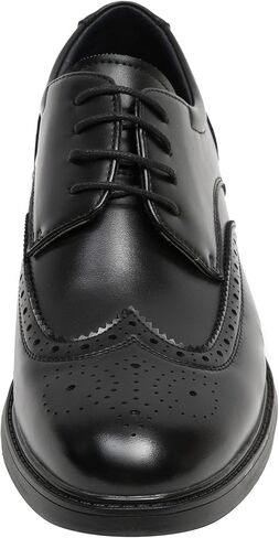 Kkyc Mens Shoes Classic Black Business Dress Shoes Comfortable Formal Wedding Shoes Non Slip Work Oxford Shoes in Saudi Arabia