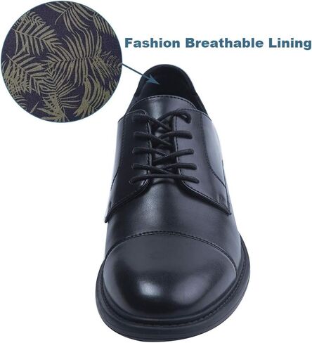 Kkyc Mens Shoes Classic Black Business Dress Shoes Comfortable Formal Wedding Shoes Non Slip Work Oxford Shoes in Saudi Arabia
