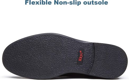 Kkyc Mens Shoes Classic Black Business Dress Shoes Comfortable Formal Wedding Shoes Non Slip Work Oxford Shoes in Saudi Arabia