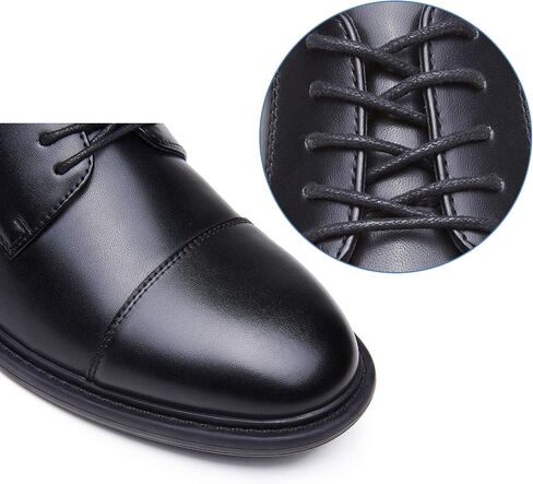 Kkyc Mens Shoes Classic Black Business Dress Shoes Comfortable Formal Wedding Shoes Non Slip Work Oxford Shoes in Saudi Arabia