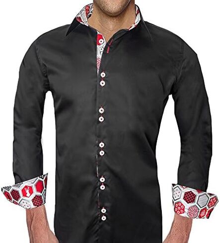 Mens Christmas Dress Shirts - Made in The USA in Saudi Arabia