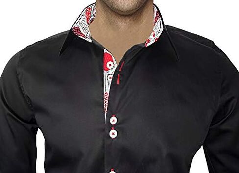 Mens Christmas Dress Shirts - Made in The USA in Saudi Arabia