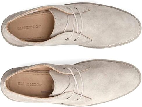 Blake McKay Toby Men's Casual Two Eyelet Desert Chukka Boots Handcrafted with Premium Soft Suede Upper and Durable Rubber Sole. in Saudi Arabia