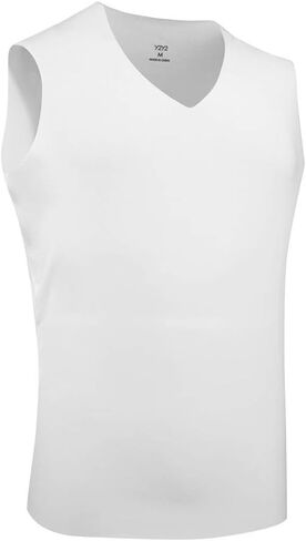 Men's V-Neck Muscle T-Shirt in Kuwait