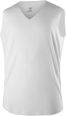 Men's V-Neck Muscle T-Shirt in Kuwait