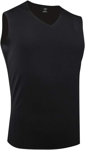 Men's V-Neck Muscle T-Shirt in Kuwait