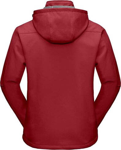 Little Donkey Andy Men’s Softshell Jacket with Removable Hood, Fleece Lined and Water Repellent in Saudi Arabia