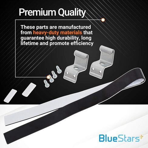 8541503 Compact Washer & Dryer Stacking Kit Replacement Part by BlueStars – Exact Fit For Whirlpool & Kenmore Dryers/Washers - Replaces 8212640 AP3183011 PS888067 in Saudi Arabia