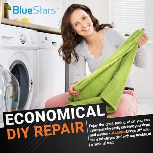 8541503 Compact Washer & Dryer Stacking Kit Replacement Part by BlueStars – Exact Fit For Whirlpool & Kenmore Dryers/Washers - Replaces 8212640 AP3183011 PS888067 in Saudi Arabia