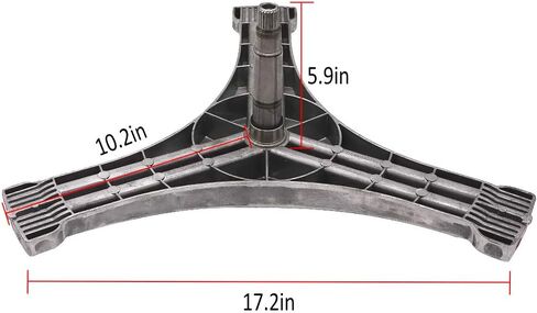 Primeswift DC97-15491A Washer Flange Shaft Assembly and DC60-40137A Hex Bolt(6Pcs) with DC69-00804A Tub Seal Gasket Fit for Sam-sung Replaces AP4203183 PS4213806 2077008 in Saudi Arabia