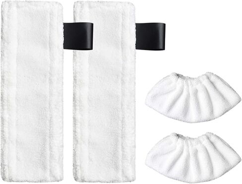 1 Pcs Replacement Microfibre Mop Cloths & Pads Set, Fit for Karcher EasyFix Steam Cleaner SC2 SC3 SC4 SC5 in Kuwait