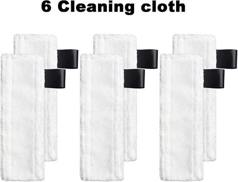 1 Pcs Replacement Microfibre Mop Cloths & Pads Set, Fit for Karcher EasyFix Steam Cleaner SC2 SC3 SC4 SC5 in Kuwait