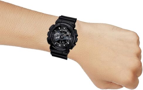 Casio G-Shock Ana-digi World Time Black Dial Men's watch #GA110-1B in Saudi Arabia