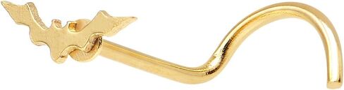 Body Candy Anodized Titanium Bat Nose Stud Ring in Saudi Arabia