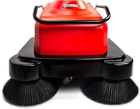 41.3" Walk Behind Industrial Floor Sweeper, Battery-Operated, Triple Brush, 64500 sqft/h in Saudi Arabia