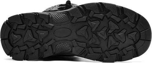 حذاء الثلوج للرجال من Muaney حذاء شتوي مبطن بالفرو والصوف للكاحل فاترة دافئ ومضاد للانزلاق للمشي لمسافات طويلة in Kuwait