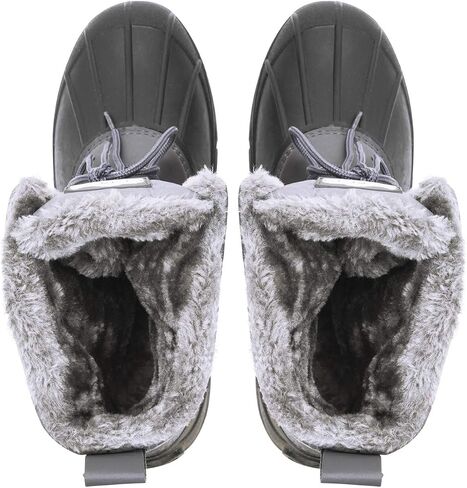 Polar Mens Muck Lace Up Short Nylon Winter Snow Rain Lace Up Casual Duck Boots in Saudi Arabia
