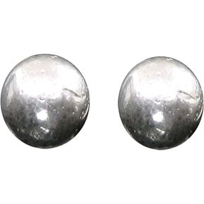 2pc Solid Pure Silver Full Round Balls chandi ki thos Goli 6.1mm in Saudi Arabia