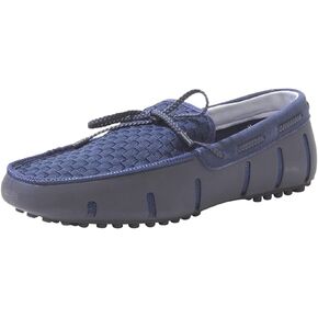 SWIMS Mens Loafers, Mens Casual Slip-Ons Shoes for Summer, Comfortable Stylish Woven Driver Loafer, Fashion Shoe for Beach