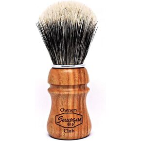 S.O.C. Cherry Wood Shave Brush - Badger Shave Brush by Semogue in Saudi Arabia