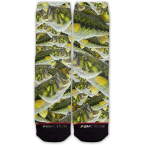 Function - Bass Fish Realistic Fashion Socks in Kuwait
